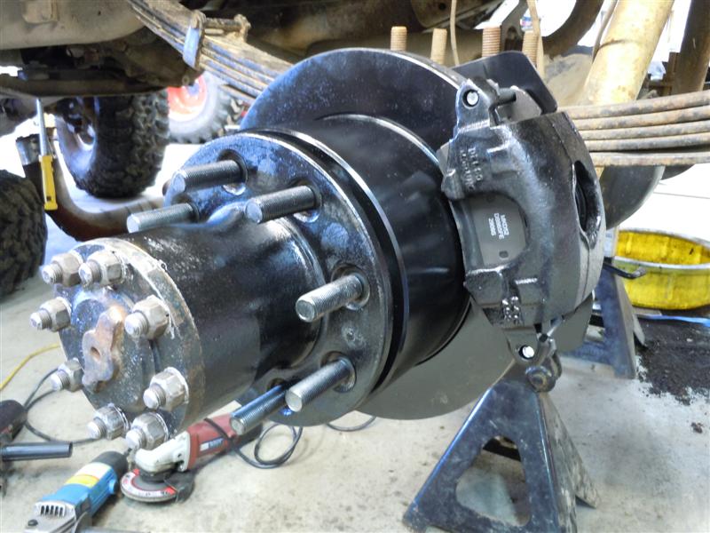 Dodge Dually Dana 70 2U 1989 Disc Brake Conversion Pirate 4x4